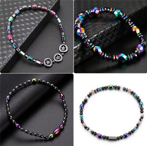 Magnetic Healing Therapy Arthritis Anklet Hematite Healthy Loss Weight Bracelet