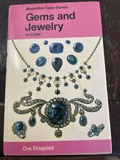 GEMS AND JEWELRY IN COLOR By Ove Dragsted 1st American Ed 1975 HBDJ