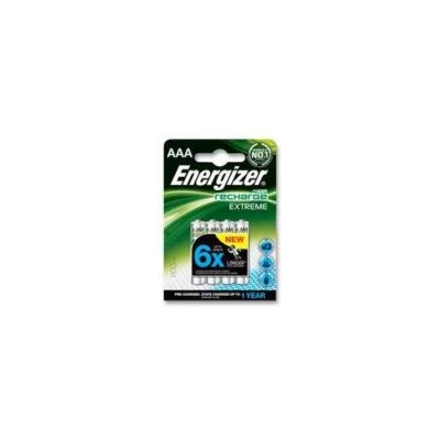 Wiederaufladbare Batterie, Extrem Nimh AAA 800MAH 4 Packung, ENERGIZER, 635751 - Bild 1 von 2