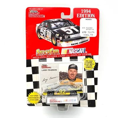 Racing Champions Stock Car 1994 Larry Pearson #92 Stanley NASCAR 1:64 diecast Foto 1 de 4