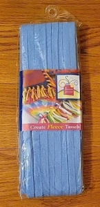 NEW Sealed Fleeces Pieces Create Your Own Tassels .5" X 32 Yds Can Use Like Yarn - Picture 1 of 4