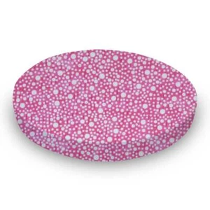 SheetWorld Fitted Oval Sheet 23x29 Fits Stokke Mini, Cotton Woven Confetti Dots - Bild 1 von 5