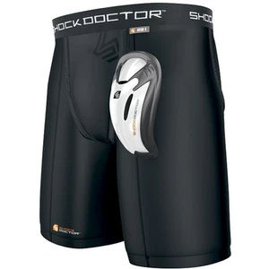 NEW! Shock Doctor Dr. Compression Shorts & Cup - Mixed Martial Arts BJJ MMA, UFC - Picture 1 of 1