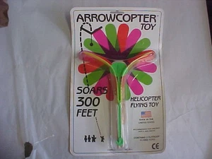 Arrowcopter Hubschrauber Flugspielzeug Neu in Verpackung schwebt 300 Fuß Made in USA 2 in Verpackung - Bild 1 von 5
