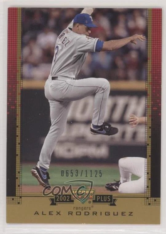 2002 Upper Deck Retail Plus /1125 Alex Rodriguez #UD20 - Image 1 of 2