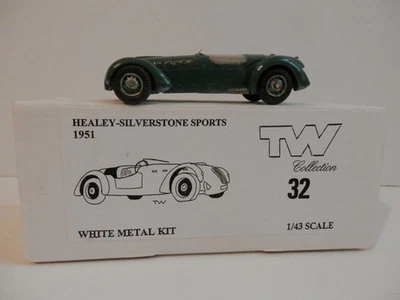 1/43 Scale Trevor Wright White Metal Classic Cars No:32. Healey Silverstone 1951 - Image 1 of 4