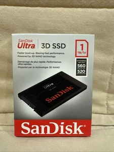 SanDisk 1TB Ultra 3D NAND SSD, Internal Solid State Drive - SDSSDH3-1T00-G26 - Picture 1 of 3