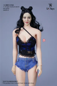 SA Toys SA029 1/6 Female Lace Camisole Hot Pants 12'' clothes Figure - Picture 1 of 3