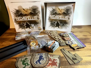Nidavellir Board Game - Box Has Damage -100% Complete - Picture 1 of 7