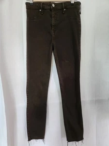 Abercrombie & Fitch size 4 size 27 faded black Simone high rise super skinny - Picture 1 of 7