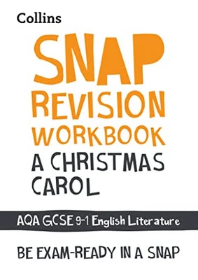 A Christmas Carol: AQA GCSE 9-1 English Literature Workbook: ... by Collins GCSE - Image 1 of 2