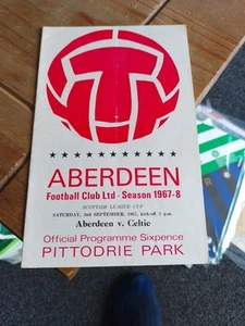 Aberdeen v Celtic 2nd September 1967 League Cup (19) - Picture 1 of 5