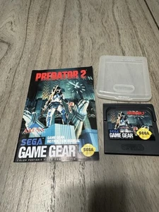 Predator 2 Sega Game Gear Cartridge With Manual - Picture 1 of 3