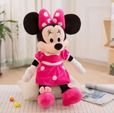 Disney Minnie Mouse Plush Toy 30-40cm Soft Gift Toy for Kids Christmas Birthday