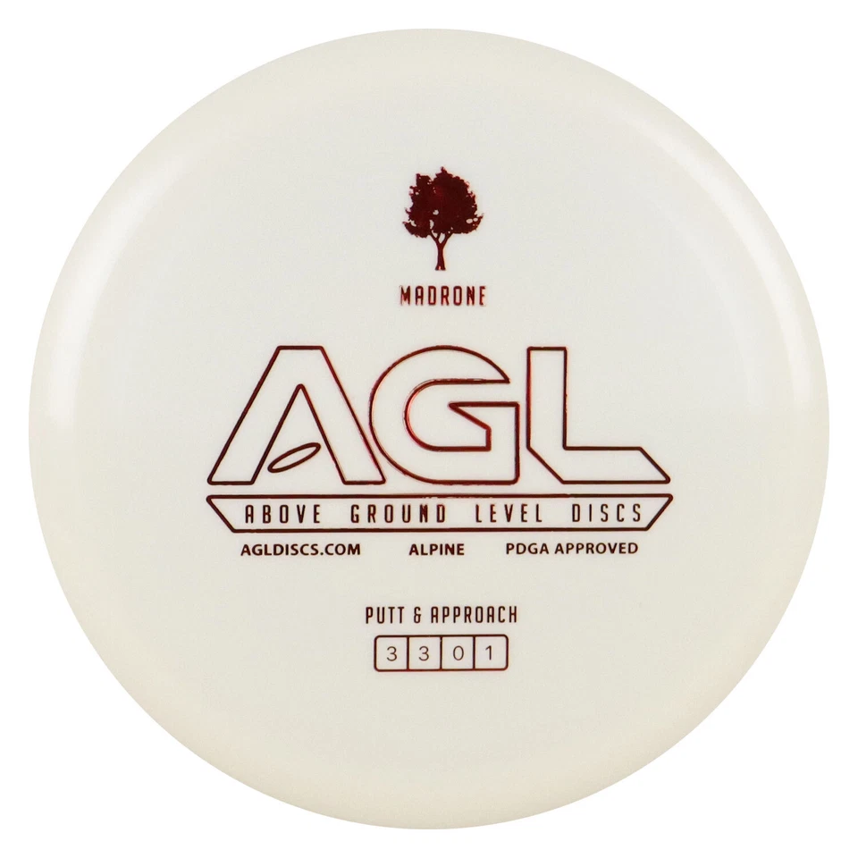 AGL Disc Golf Alpine Madrone Putter 3/3/0/1 - Choose Exact - Image 1 of 1