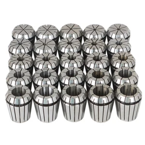 25 Pack Collet Set ER32 Collet Chuck 1/16 inch-3/4 inch Holder Spring Collet - Picture 1 of 14