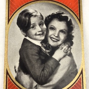 Peter Bosse and Magda Schneider Tobacco Cigarette Card German 30s Film Stars