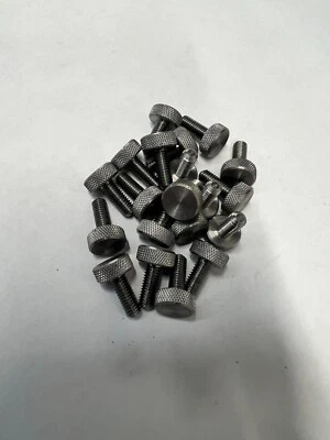 SPERRY AUTOMATICS CO Knurled Thumb Screw Steel 10-32 Thread 1/2 length - 20 Pieces - 7135S