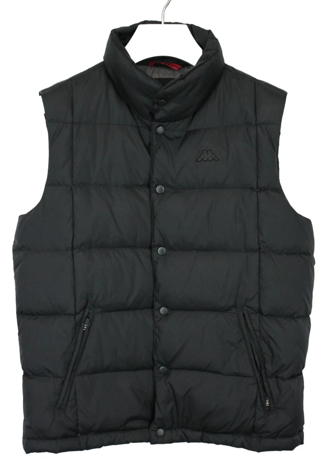 Robe Di Kappa Vest Men Medium Down Filled Quilted Vest With High Collar - Image 1 of 4
