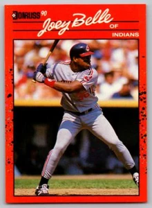 1990 Donruss #390 Joey Belle Cleveland Indians - Picture 1 of 2