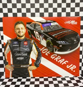 NASCAR 2023 Joe Gibbs Racing Joe Graf Jr CoverSeal Toyota Supra Hero Card - Picture 1 of 2