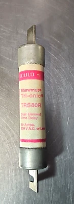 Gould shawmut TRS80R Time Delay Fuse                                     Loc4D31 - Image 1 of 4