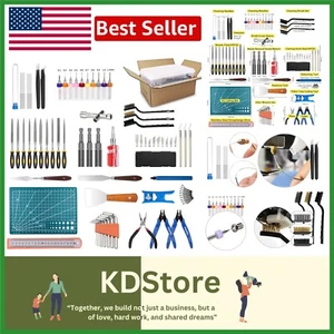 Professional 82-Piece 3D Printer Tool Kit - Cleaning, Cutting & Finishing Tools - Photo 1/9