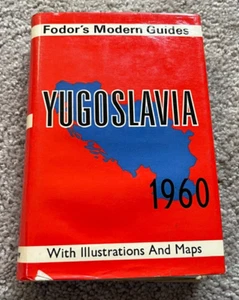 Vintage Fodor's Modern Guides Yugoslavia 1960 hardcover dj - Imagen 1 de 7