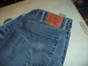 LEVI'S 505 JEANS 5 Pocket Denim Blue Men's Size 40 x 32 - Picture 1 of 3