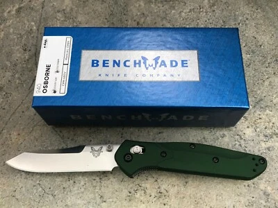 Benchmade Osborne Folding Knives 940 Plain Edge Reverse Tanto Axis S30V NIB - Image 1 of 3