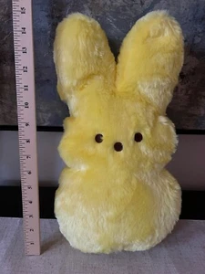 New PEEPS Easter Bunny Plush Pink Pillow Yellow Easter (GR190) - Picture 1 of 6