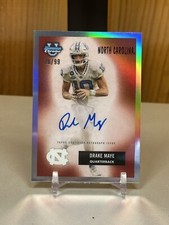 DRAKE MAYE  2023 Bowman Chrome University On Card Auto 1955 Refractor RC /99