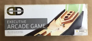 Desktop Distractions Executive Wooden Ski Ball Arcade Game - Picture 1 of 2