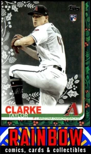 2019 Topps Holiday #HW5 Taylor Clarke - Picture 1 of 2