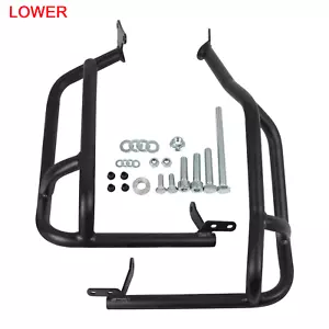 Lower Engine Guard Highway Crash Bar Protector For Honda NT1100 2022-2025 Black - Imagen 1 de 8