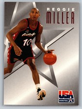 1996 SkyBox USA Texaco #5 Reggie Miller NM