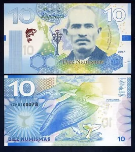 Kamberra, 10 Numismi, 2017-2023, Nuova Serie Base Ridisegnata, UNC - Whale F - Foto 1 di 1