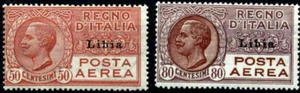 Colonie - Libia - 1928/29 - Posta Aerea nn.1/2 Gomma integra - MNH - Picture 1 of 1