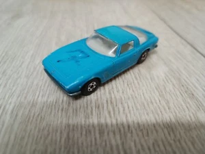Matchbox Lesney Superfast N° 14 - Iso Grifo Coupé - Bleu Clair - Foto 1 di 7
