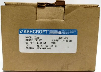 Датчик давления Ashcroft XL-5-F02-42-ST-25IW XLDP - Изображение 1 из 4