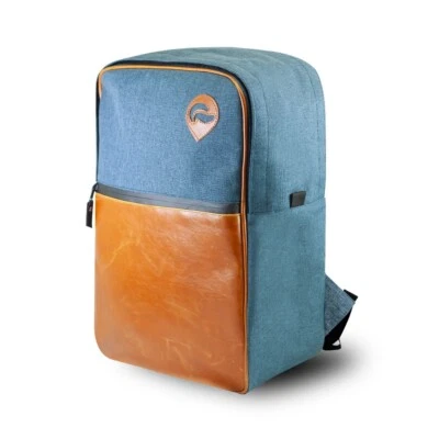 Skunk Urban Backpack Smell Proof & Weather Resistant with Lock - NAVY LEATHER - Image 1 of 4