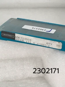 BDE 323 R04 111 S STK 9HU08 Komplettpaket mit 10 Ingersoll Hartmetall-Einsätzen 0,750R - Bild 1 von 6