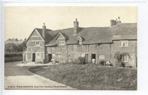 (KLj4418) Kenilworth, cabañas antiguas (vista frontal), Warwickshire - Imagen 1 de 2