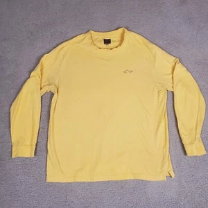 Greg Norman Shirt Mens XL Yellow Lightweight Golf Shark Casual Outdoors - Picture 1 of 11