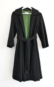Dries Van Noten Vintage Fall 2005 Silk Lined Boucle Swing Coat M - Picture 1 of 9