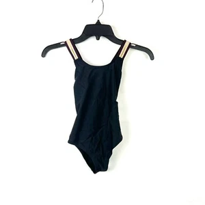 Molo Girl’s Black One Piece Swimsuit Size 7 - Picture 1 of 2