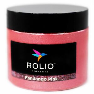 Rolio Mica Powder Fandango Pink 50g - For Epoxy Resin, Candle, Cosmetic Making