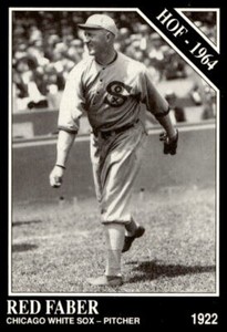 1991 Conlon Collection TSN 41b Red Faber Chicago White Sox Baseball Card