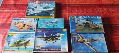 Lotto kit aerei statici scala 1/72 e scala 1/48 nuovi - Immagine 1 di 4
