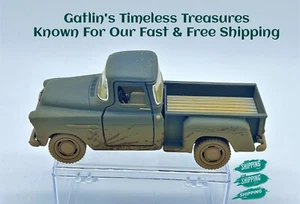 Kinsmart 1955 Chevy Stepside Pickup Truck Muddy Diecast Model 1:32 - Picture 1 of 12